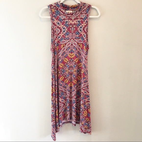 Anthropologie Maeve Tribal Print Tank Dress - Picture 2 of 6